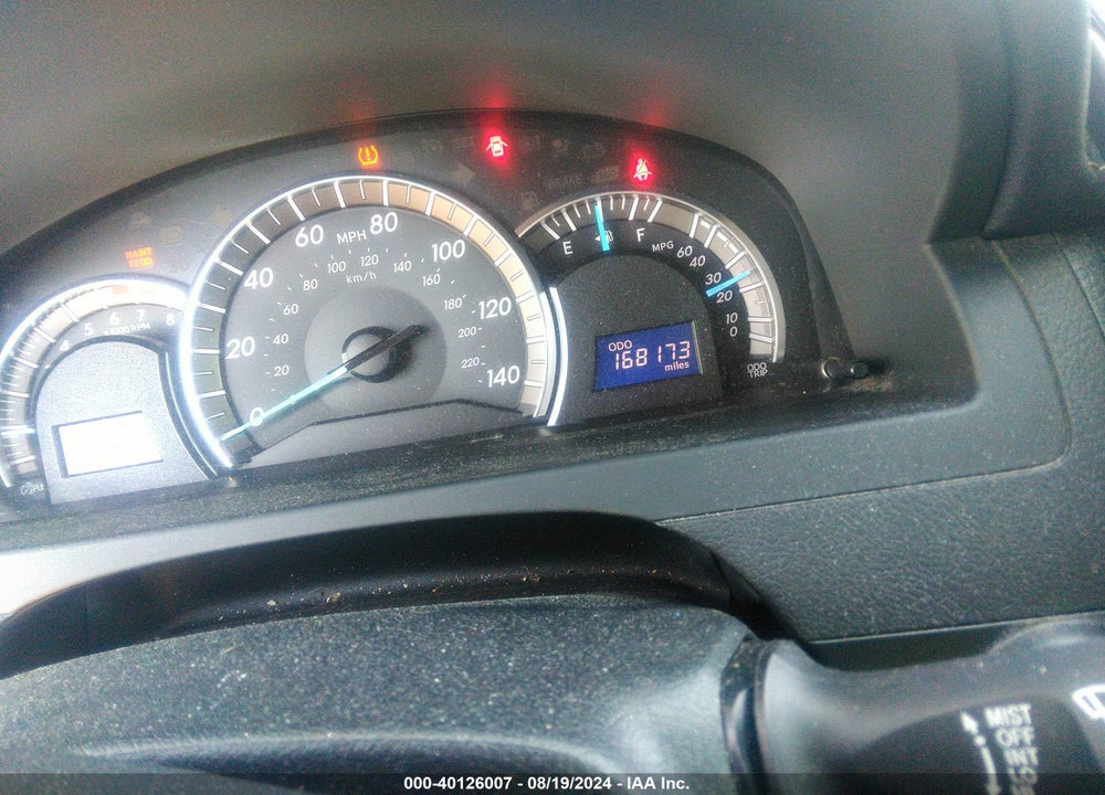 2012 TOYOTA CAMRY SE VIN: 4T1BF1FK7CU050702