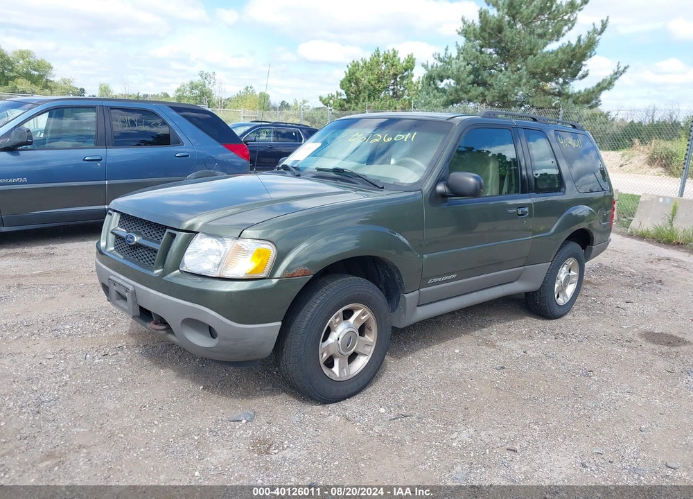 2001 FORD EXPLORER SPORT VIN: 1FMCU70EX1UB70765