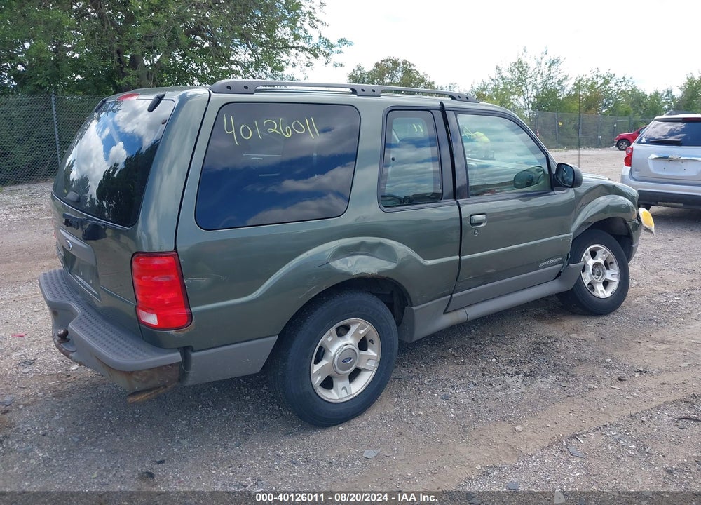 2001 FORD EXPLORER SPORT VIN: 1FMCU70EX1UB70765