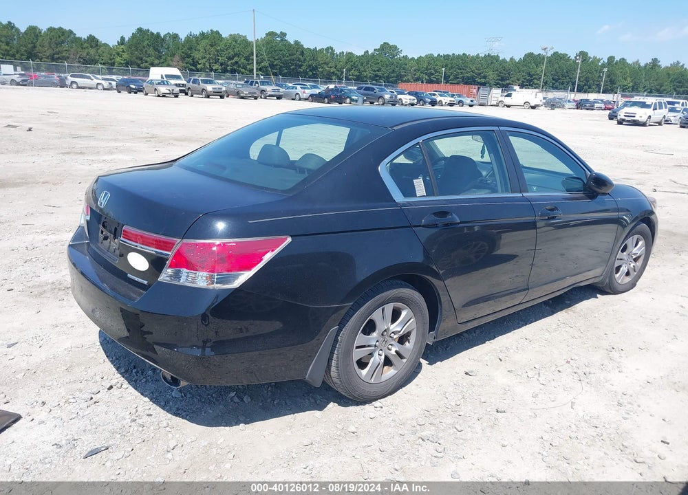 2012 HONDA ACCORD 2.4 SE VIN: 1HGCP2F65CA150217