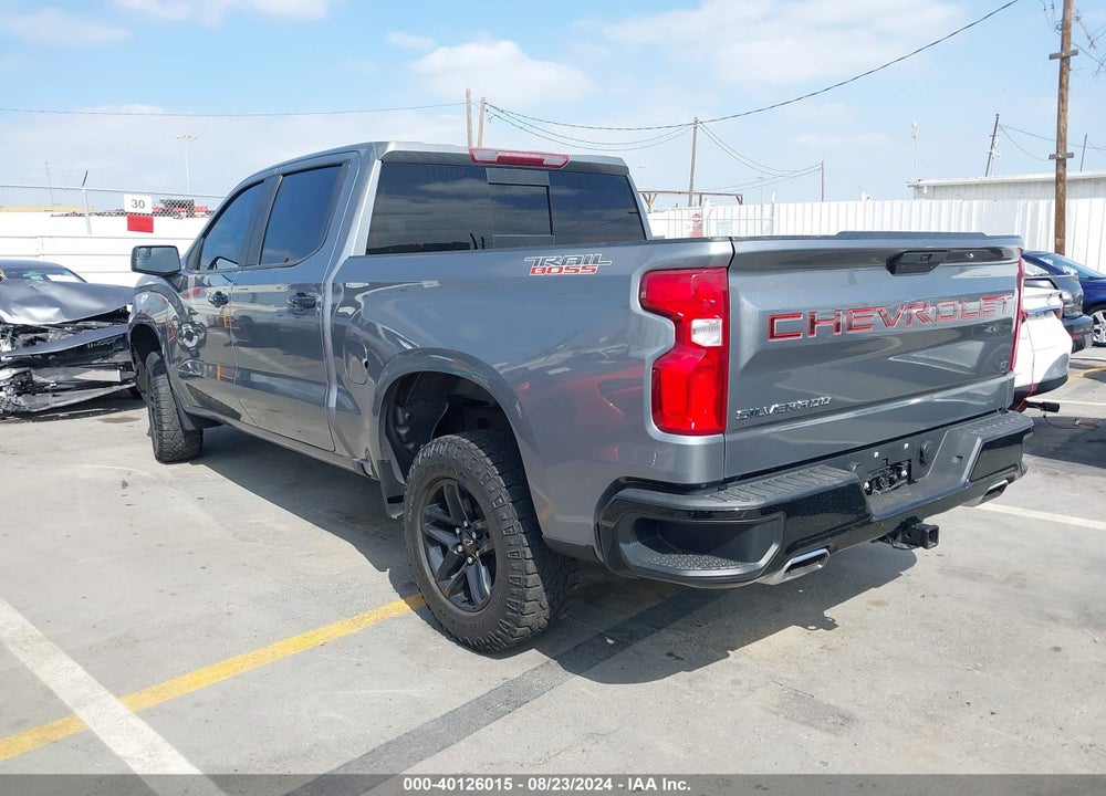 2021 CHEVROLET SILVERADO 1500 4WD SHORT BED LT TRAIL BOSS VIN: 1GCPYFEDXMZ255794
