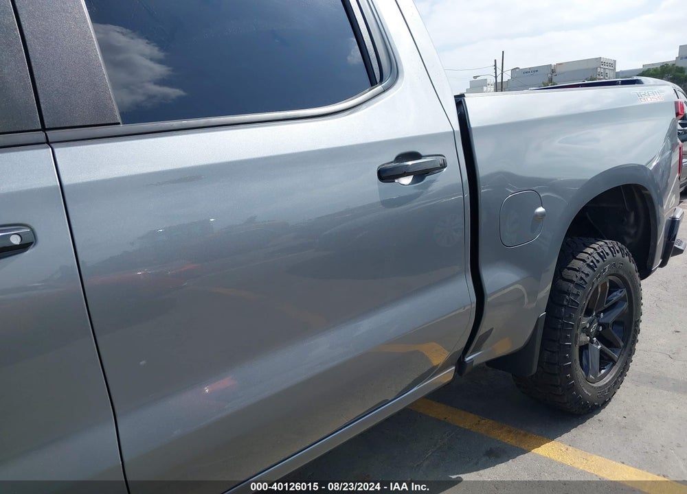 2021 CHEVROLET SILVERADO 1500 4WD SHORT BED LT TRAIL BOSS VIN: 1GCPYFEDXMZ255794