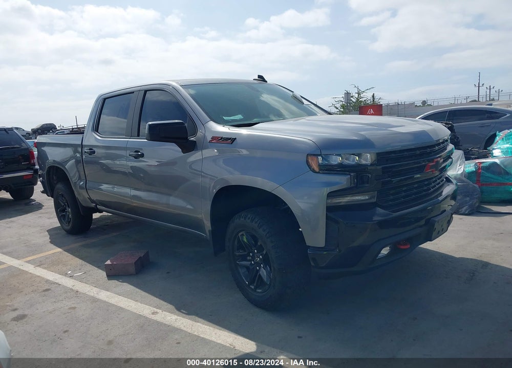 2021 CHEVROLET SILVERADO 1500 4WD SHORT BED LT TRAIL BOSS VIN: 1GCPYFEDXMZ255794