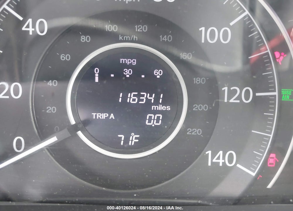 2012 HONDA CR-V EX VIN: 2HKRM4H57CH604378