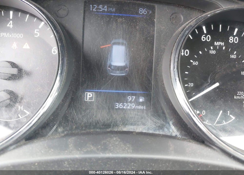 2019 NISSAN ROGUE SV VIN: 5N1AT2MV7KC820733