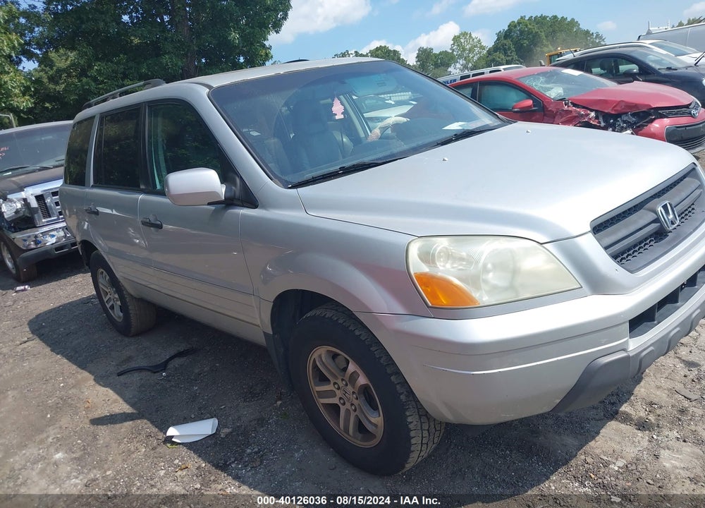2005 HONDA PILOT EX-L VIN: 5FNYF185X5B018845