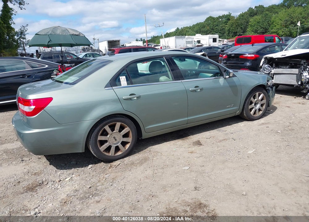 2008 LINCOLN MKZ VIN: 3LNHM28T88R667939