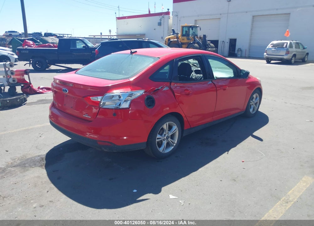 2014 FORD FOCUS SE VIN: 1FADP3F27EL318281