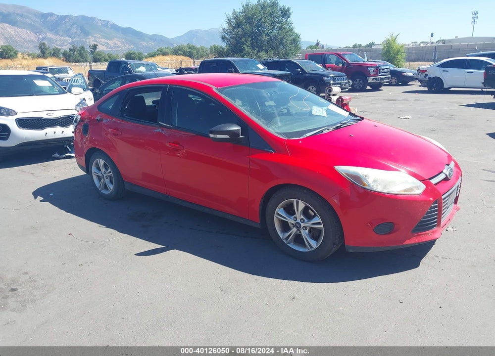 2014 FORD FOCUS SE VIN: 1FADP3F27EL318281