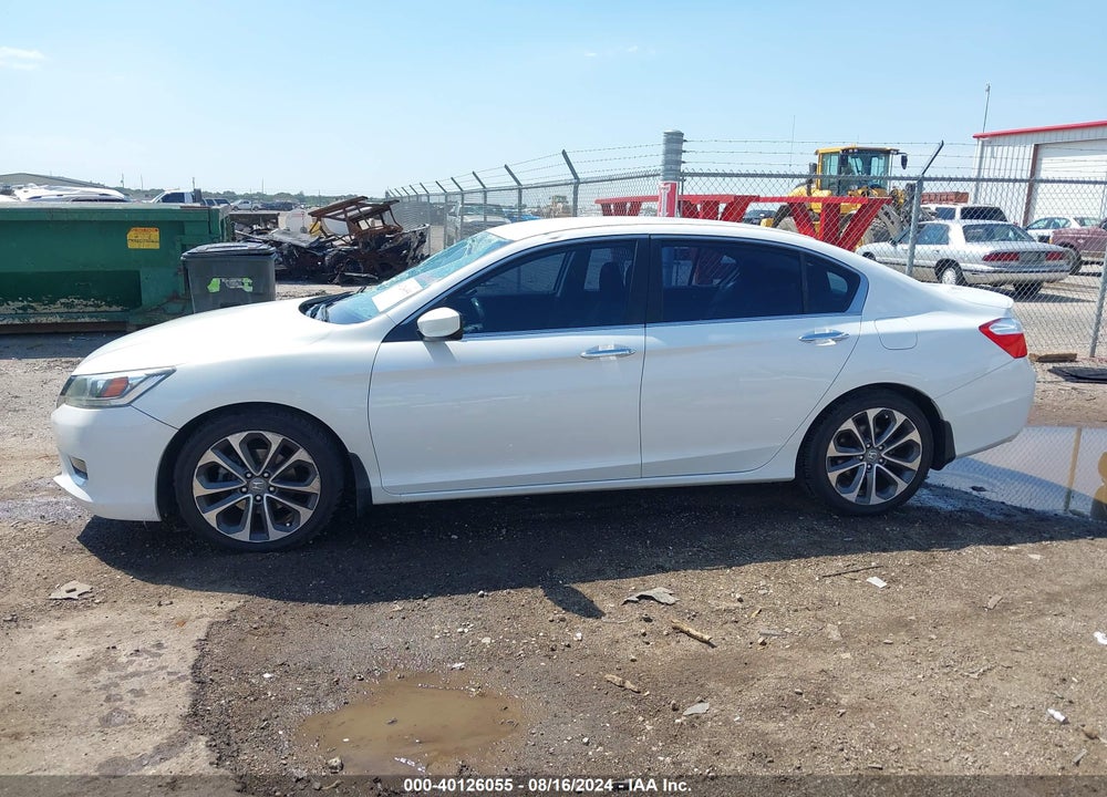 2015 HONDA ACCORD SPORT VIN: 1HGCR2F54FA248998