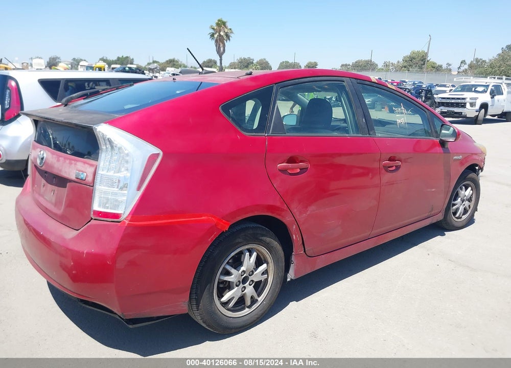 2010 TOYOTA PRIUS II VIN: JTDKN3DU2A5029108