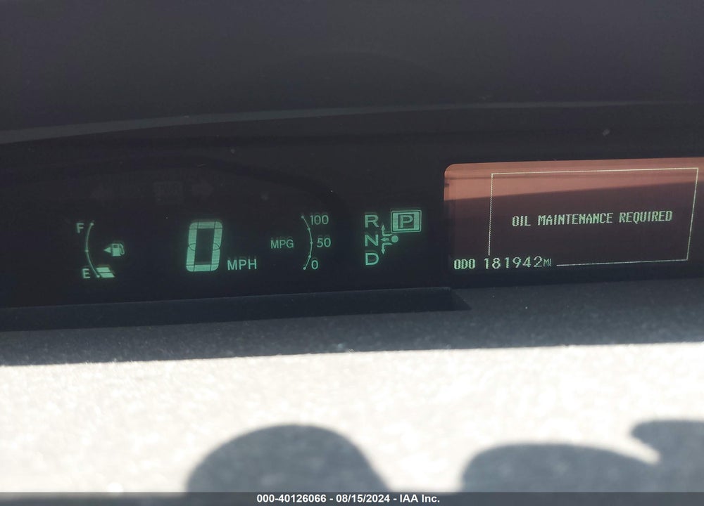 2010 TOYOTA PRIUS II VIN: JTDKN3DU2A5029108