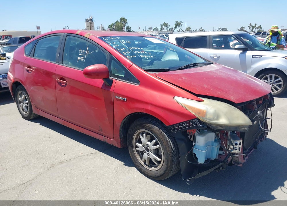 2010 TOYOTA PRIUS II VIN: JTDKN3DU2A5029108