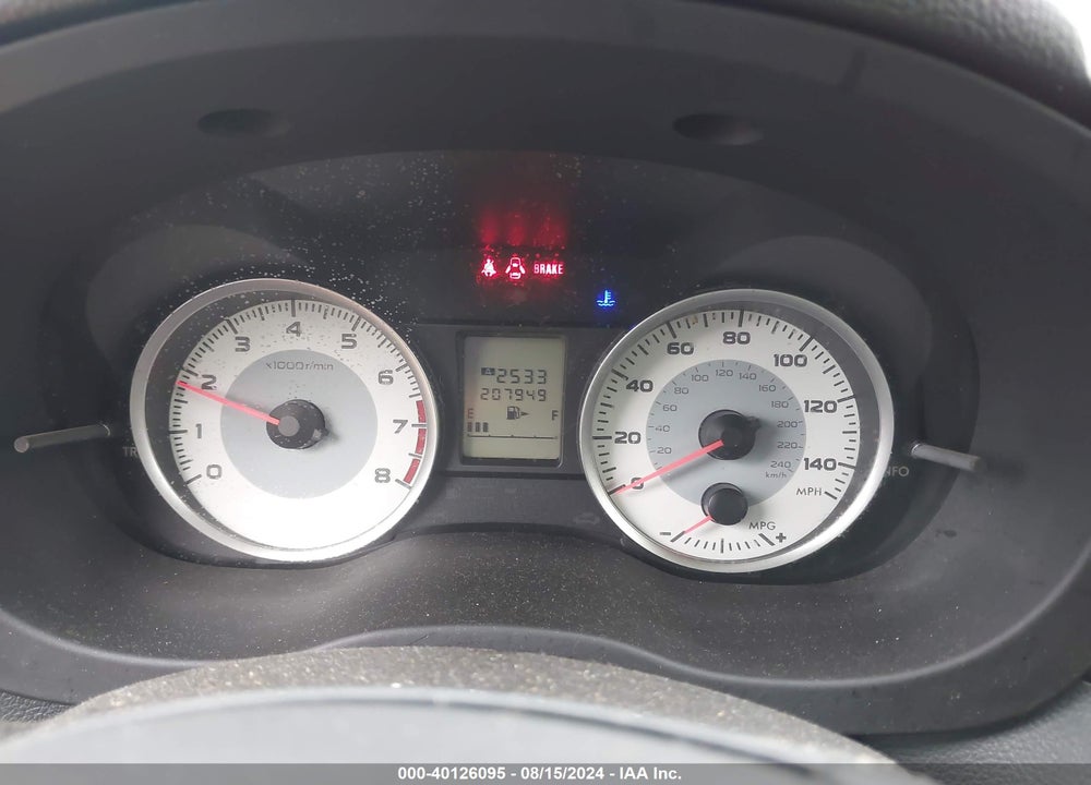 2012 SUBARU IMPREZA 2.0I VIN: JF1GJAA63CG029448