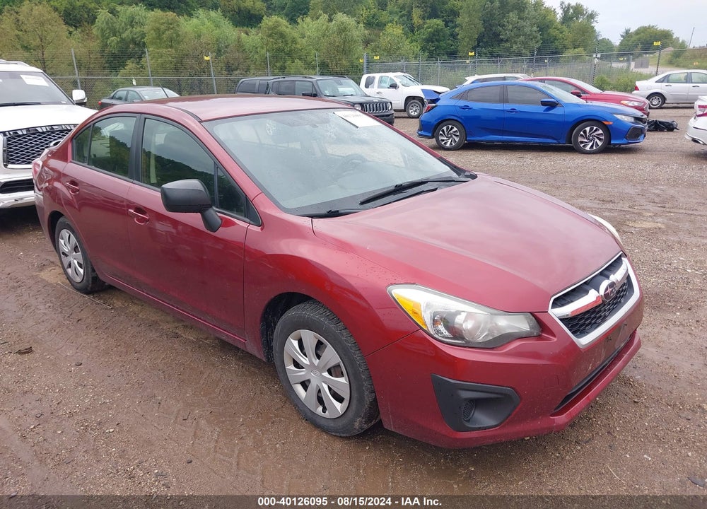 2012 SUBARU IMPREZA 2.0I VIN: JF1GJAA63CG029448