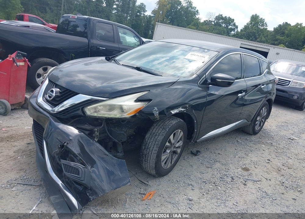 2015 NISSAN MURANO S VIN: 5N1AZ2MG6FN235880