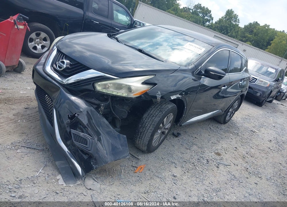 2015 NISSAN MURANO S VIN: 5N1AZ2MG6FN235880