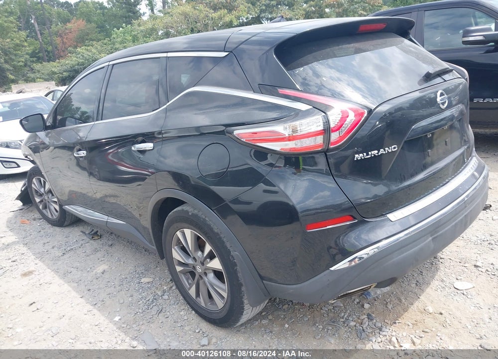 2015 NISSAN MURANO S VIN: 5N1AZ2MG6FN235880