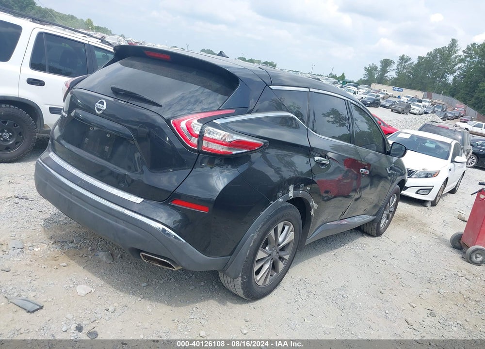 2015 NISSAN MURANO S VIN: 5N1AZ2MG6FN235880