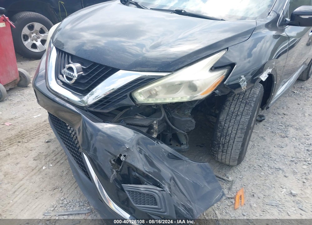 2015 NISSAN MURANO S VIN: 5N1AZ2MG6FN235880