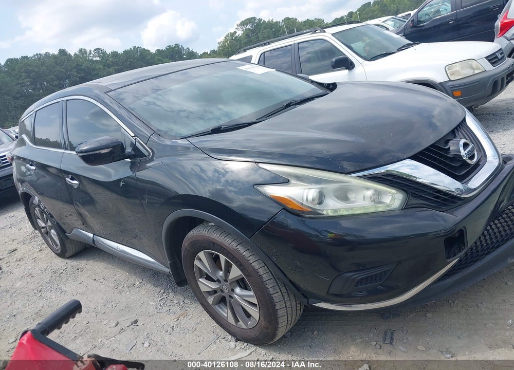 2015 NISSAN MURANO S VIN: 5N1AZ2MG6FN235880