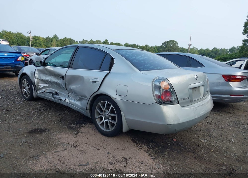 2005 NISSAN ALTIMA 2.5 S VIN: 1N4AL11E55C311480