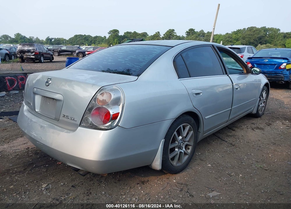 2005 NISSAN ALTIMA 2.5 S VIN: 1N4AL11E55C311480