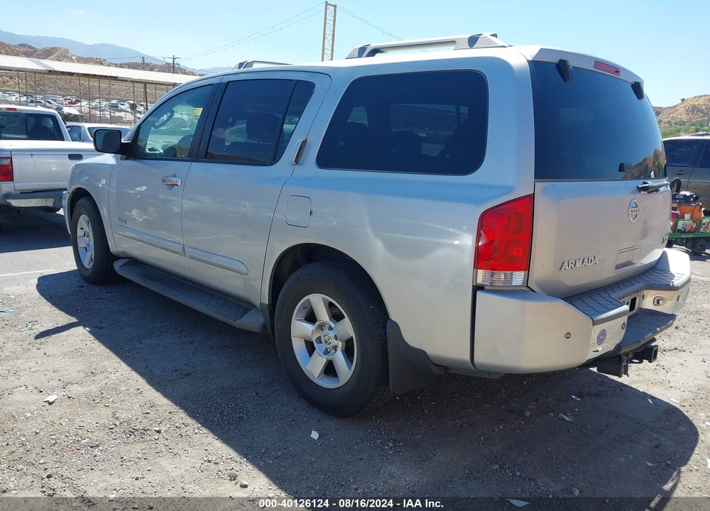 2006 NISSAN ARMADA VIN: 5N1AA08A96N737137