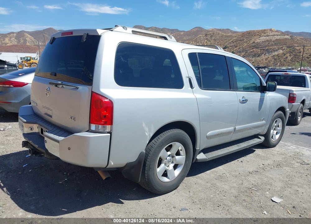 2006 NISSAN ARMADA VIN: 5N1AA08A96N737137