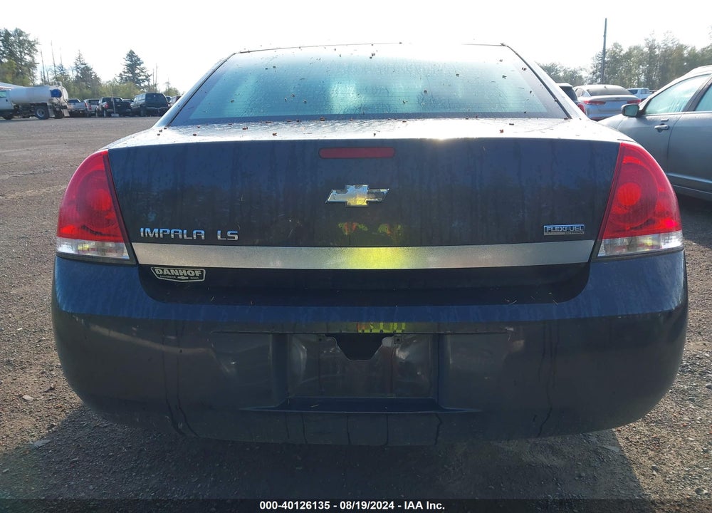 2008 CHEVROLET IMPALA VIN: 2G1WB58K981279304