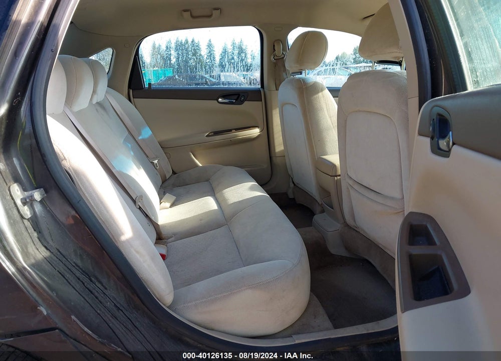 2008 CHEVROLET IMPALA VIN: 2G1WB58K981279304