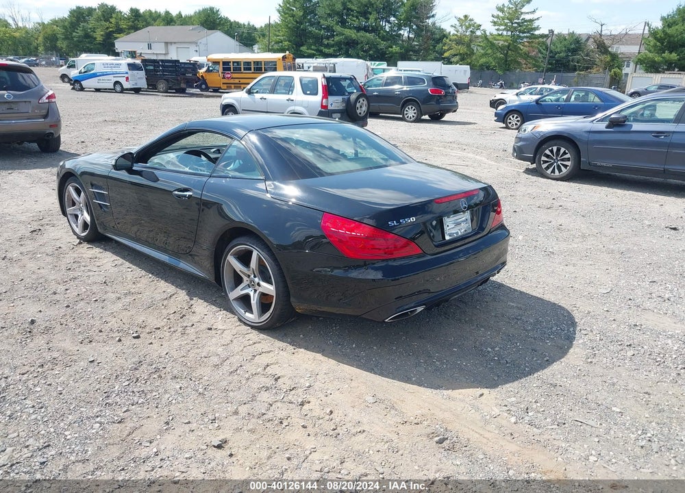 2018 MERCEDES-BENZ SL 550 VIN: WDDJK7DA0JF051562