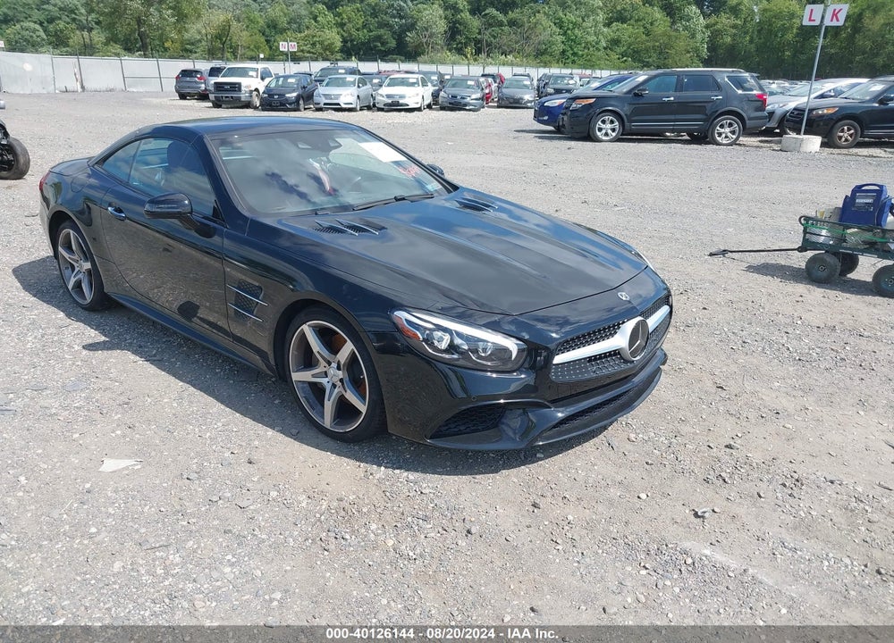 2018 MERCEDES-BENZ SL 550 VIN: WDDJK7DA0JF051562