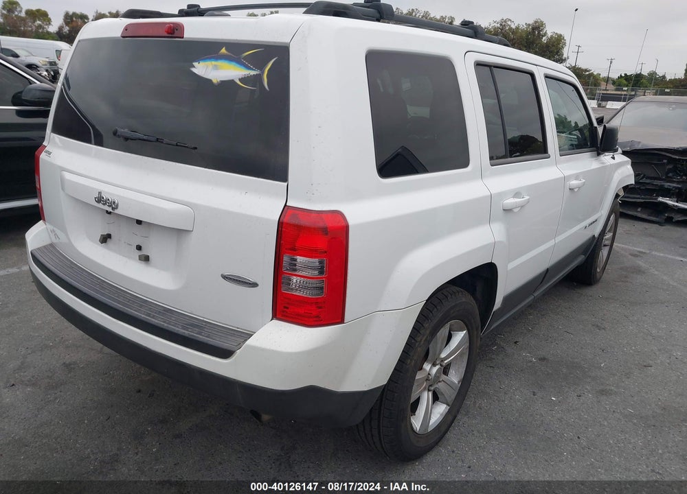 2014 JEEP PATRIOT LATITUDE VIN: 1C4NJPFA4ED547218