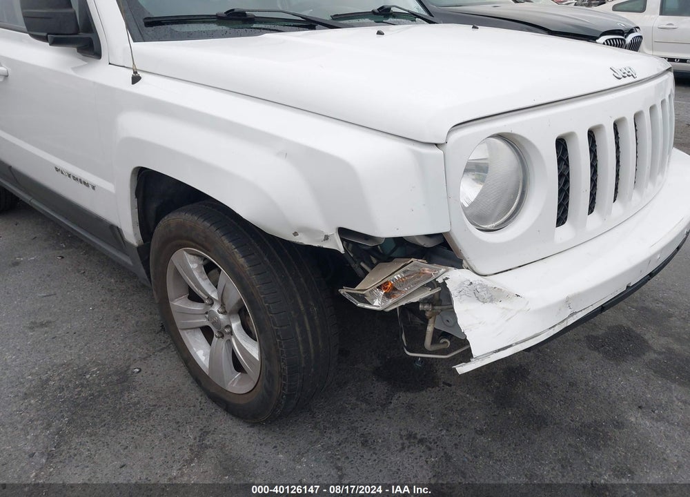 2014 JEEP PATRIOT LATITUDE VIN: 1C4NJPFA4ED547218