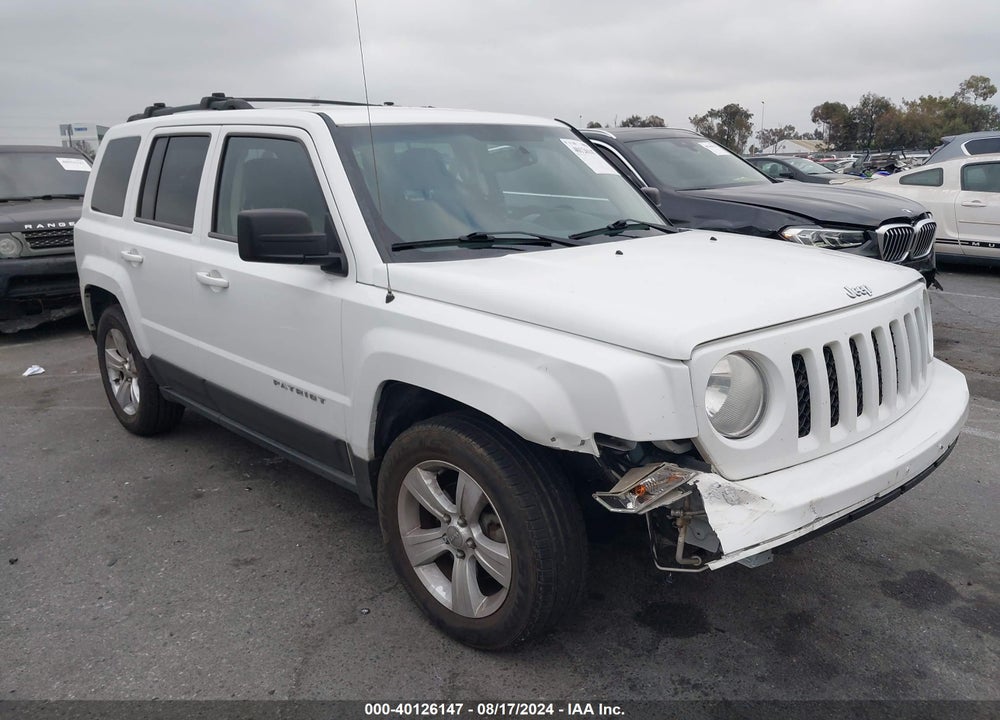 2014 JEEP PATRIOT LATITUDE VIN: 1C4NJPFA4ED547218