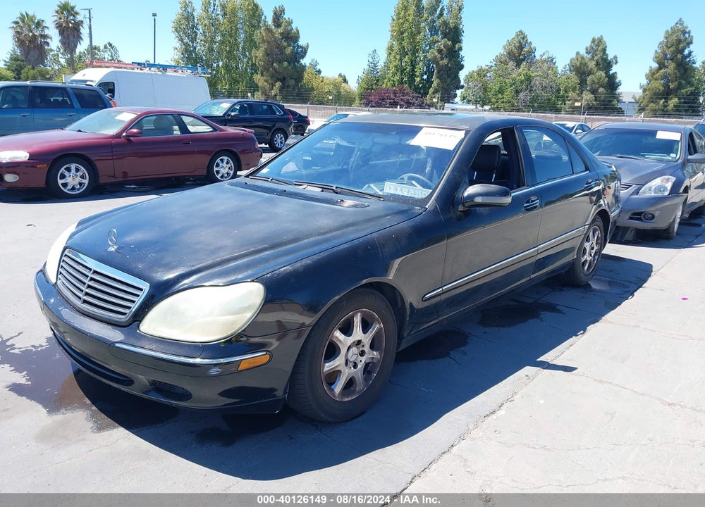 2002 MERCEDES-BENZ S 430 VIN: WDBNG70JX2A239831