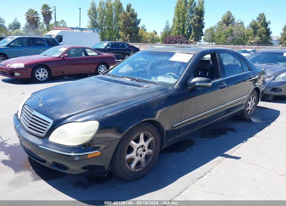 2002 MERCEDES-BENZ S 430 VIN: WDBNG70JX2A239831