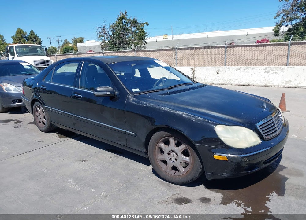 2002 MERCEDES-BENZ S 430 VIN: WDBNG70JX2A239831