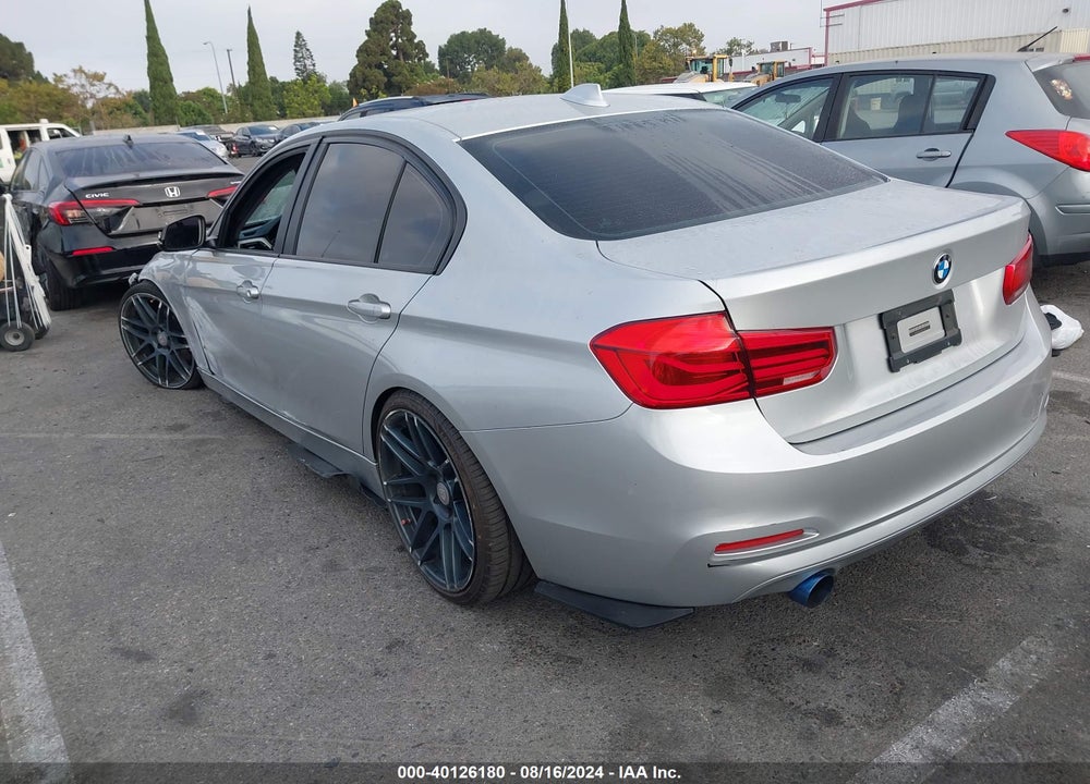 2016 BMW 320I VIN: WBA8E1G55GNT99316