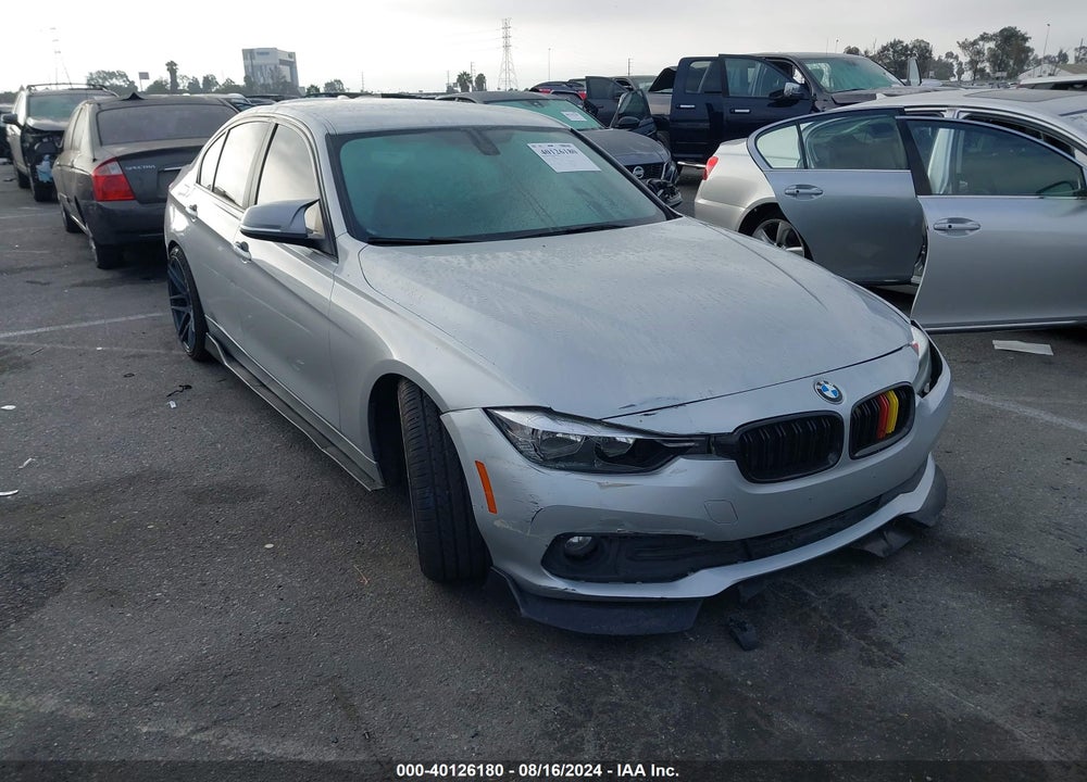 2016 BMW 320I VIN: WBA8E1G55GNT99316