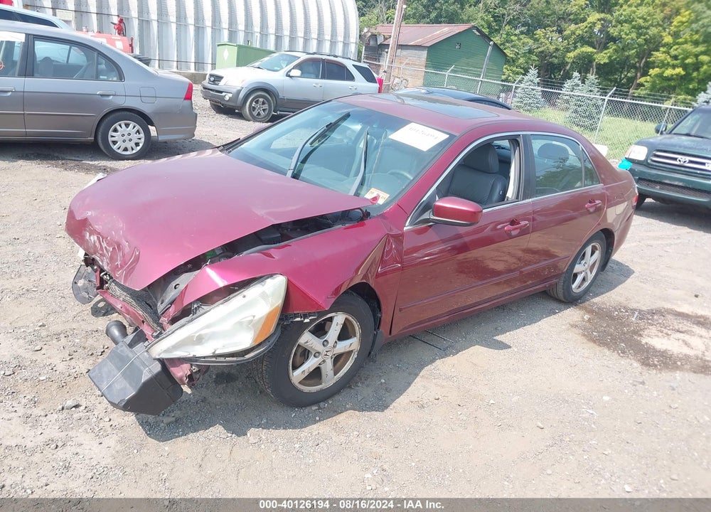 2004 HONDA ACCORD 2.4 EX VIN: 1HGCM56744A077068
