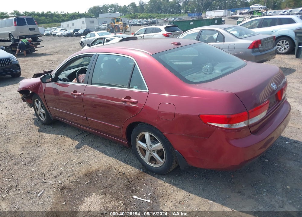 2004 HONDA ACCORD 2.4 EX VIN: 1HGCM56744A077068