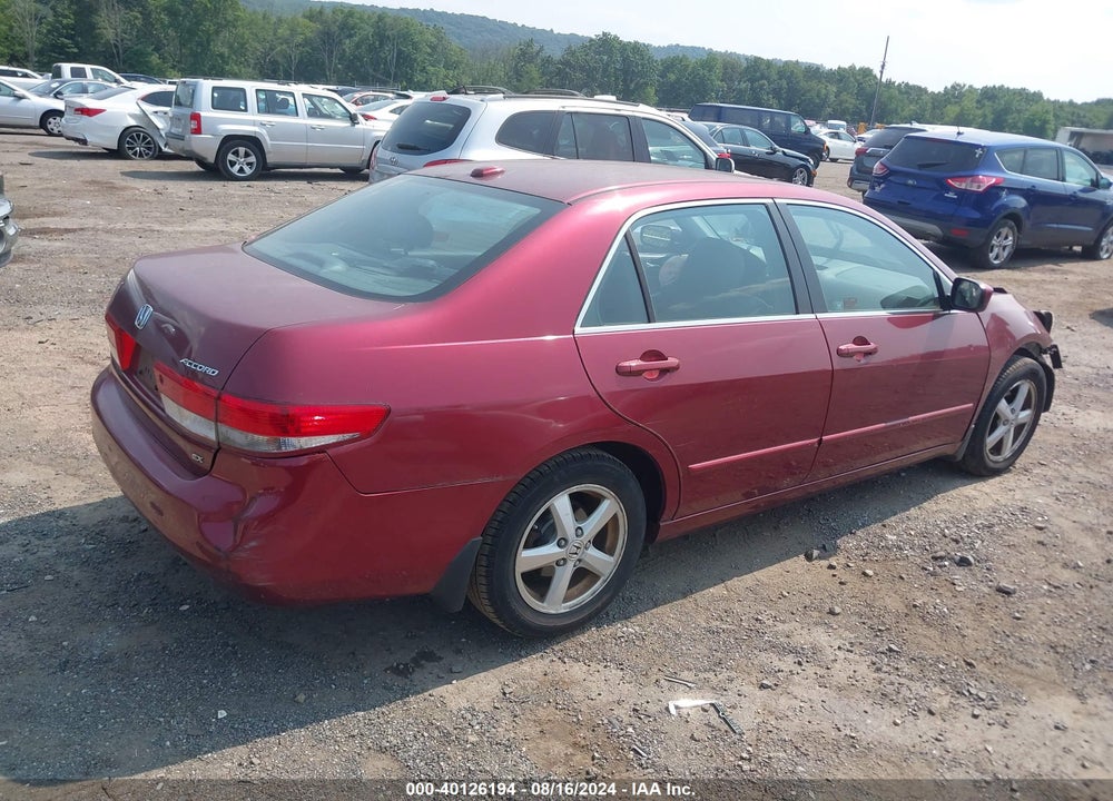 2004 HONDA ACCORD 2.4 EX VIN: 1HGCM56744A077068