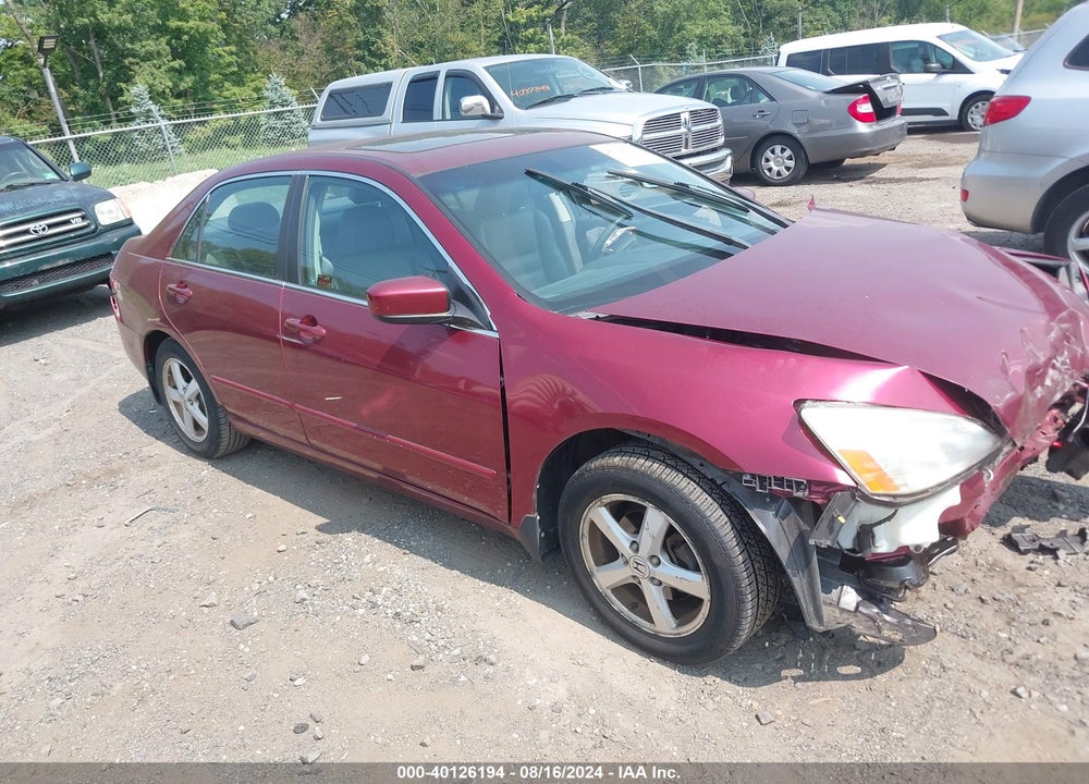 2004 HONDA ACCORD 2.4 EX VIN: 1HGCM56744A077068
