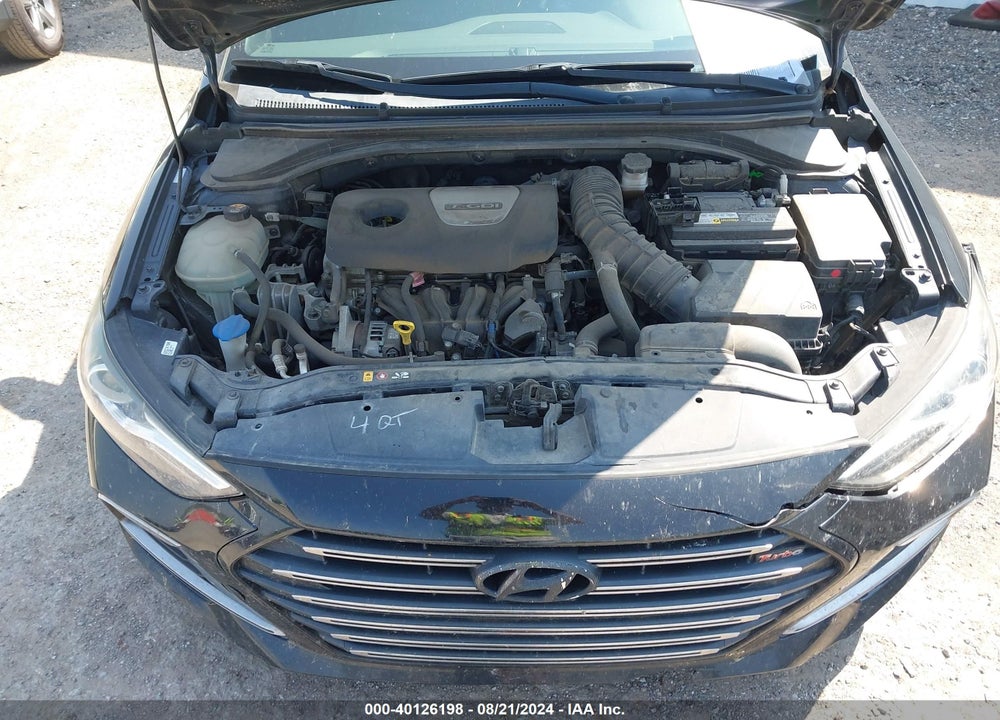 2018 HYUNDAI ELANTRA SPORT VIN: KMHD04LB1JU450154