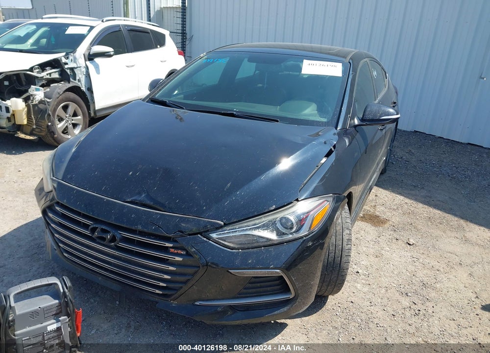 2018 HYUNDAI ELANTRA SPORT VIN: KMHD04LB1JU450154