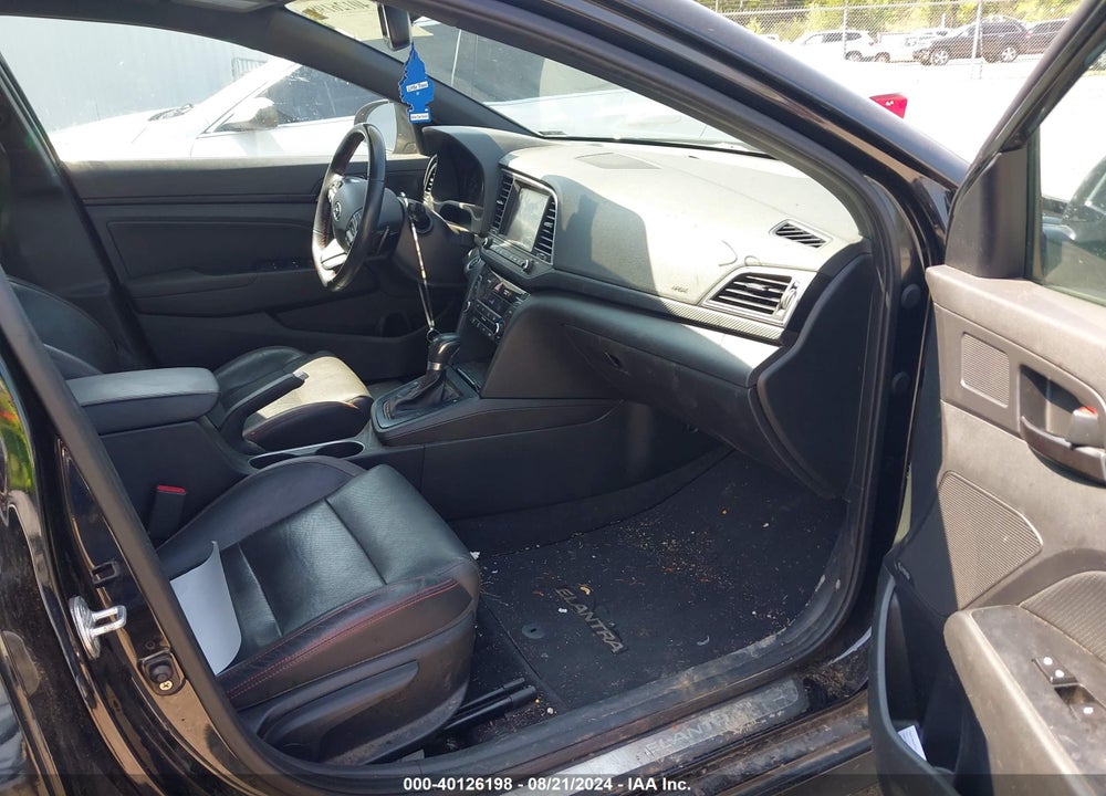 2018 HYUNDAI ELANTRA SPORT VIN: KMHD04LB1JU450154