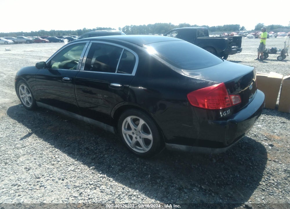 2003 INFINITI G35 LUXURY LEATHER VIN: JNKCV51E13M018833