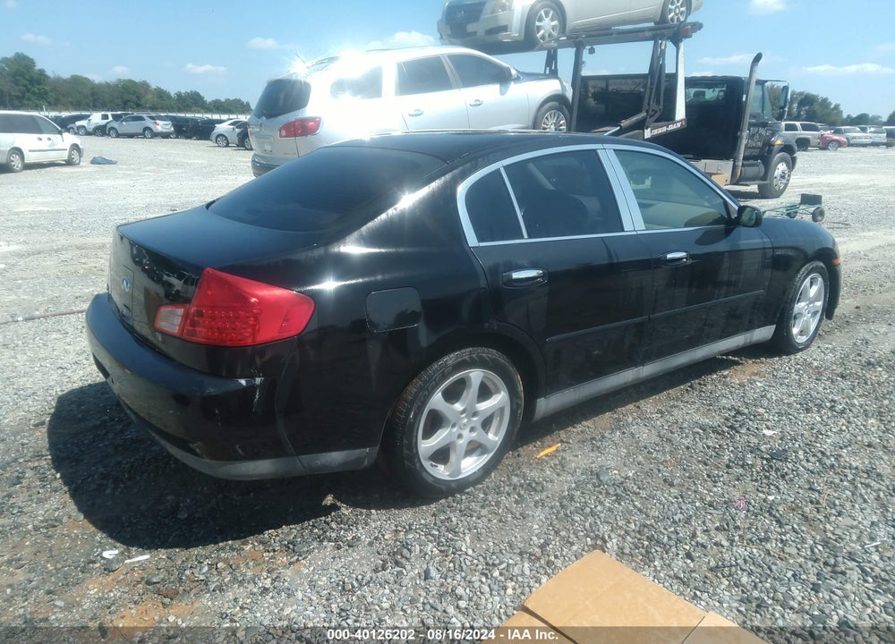 2003 INFINITI G35 LUXURY LEATHER VIN: JNKCV51E13M018833